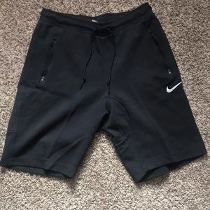 Nike fleece shorts